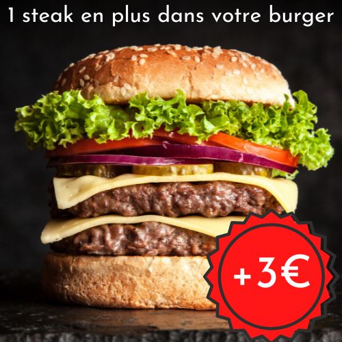 Ajoutez un steack de plus dans votre burger